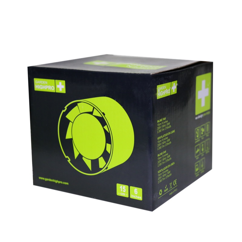 Встраиваемый вентилятор GARDEN HIGHPRO PROFAN Axial Inline Fan 150, 300 м3/час, 150 мм