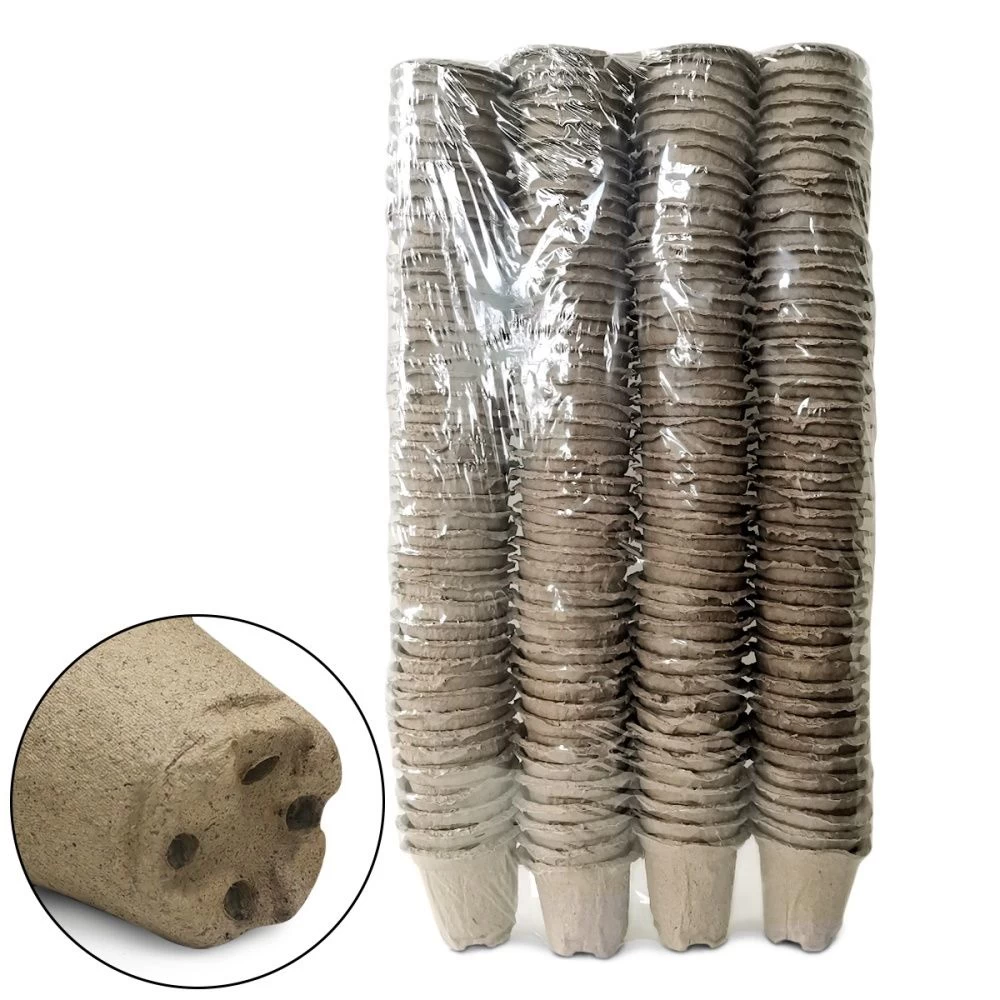 Торфяные горшочки d80мм h80мм упаковка180шт с улучшенным дном (ГС)