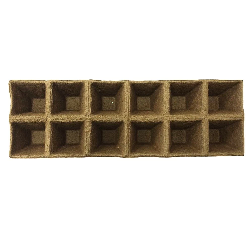 Торфяные горшочки упаковка 3 кассеты по 12 штук d50 h50 (ГС)